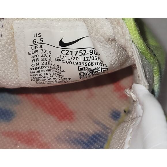 Nike Slip-On Tie-Dye Canvas Shoes Women’s Size 6.5‎ - Picture 6 of 7